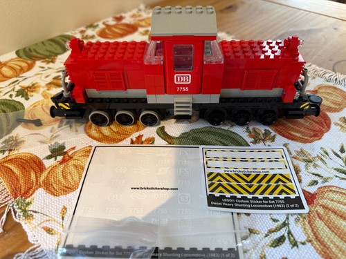 Lego 7755 locomotiva diesel - lego,