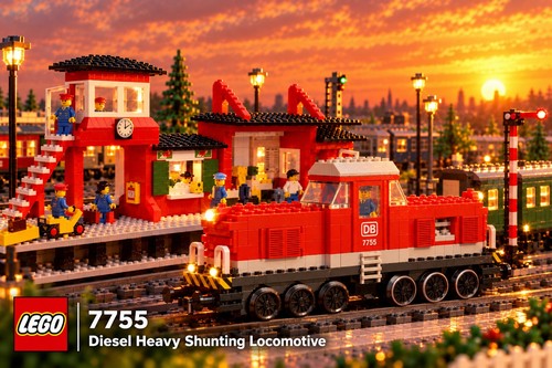Lego vintage train - set, 7755